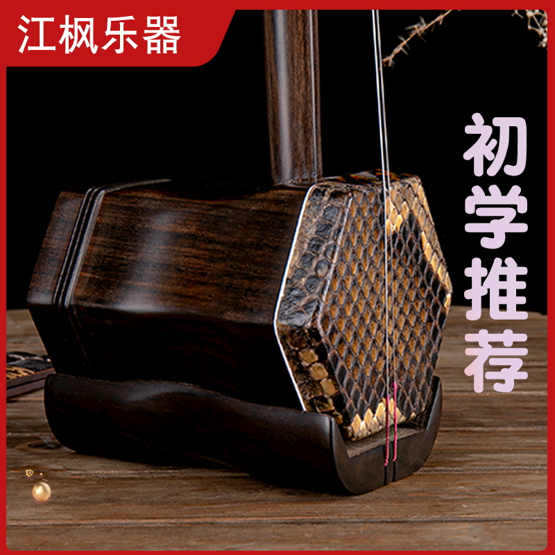江枫苏州初学二胡乐器厂家直销专业正品初学者儿童入门演奏大音量