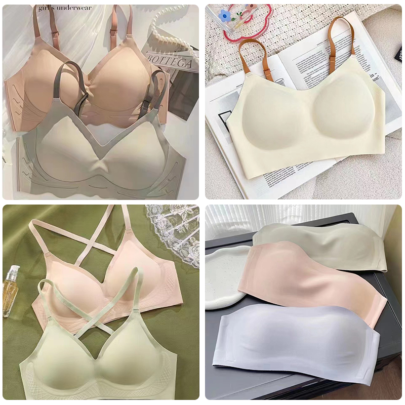 【亏出】001-200美背内衣无痕薄款大胸显小聚拢无钢圈文胸