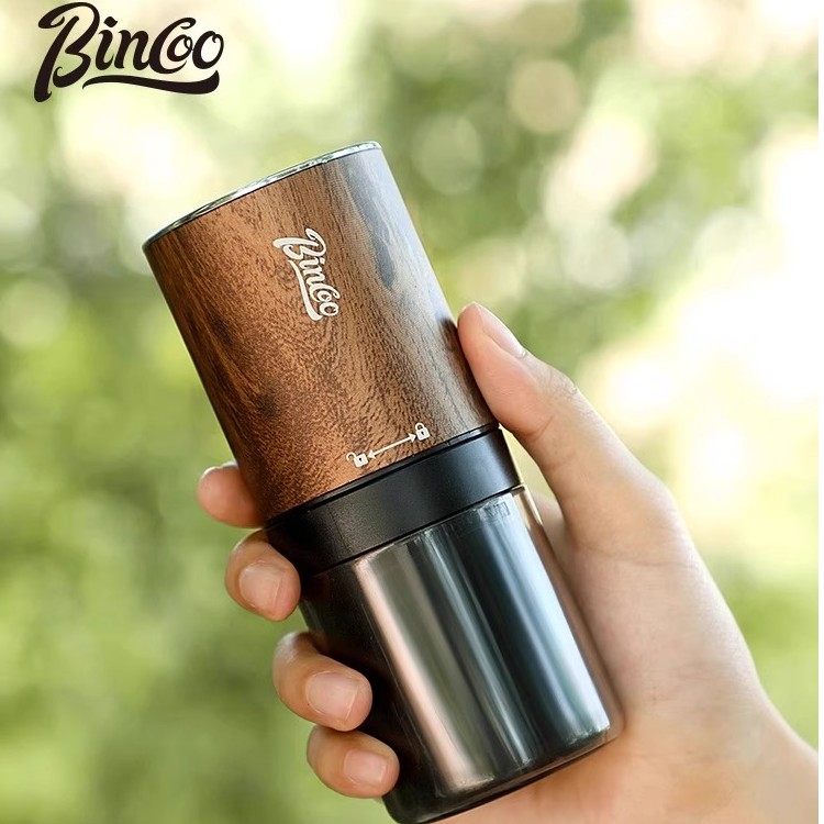 Bincoo电动磨豆机小型便携咖啡豆研磨机家用手磨咖啡机-Z