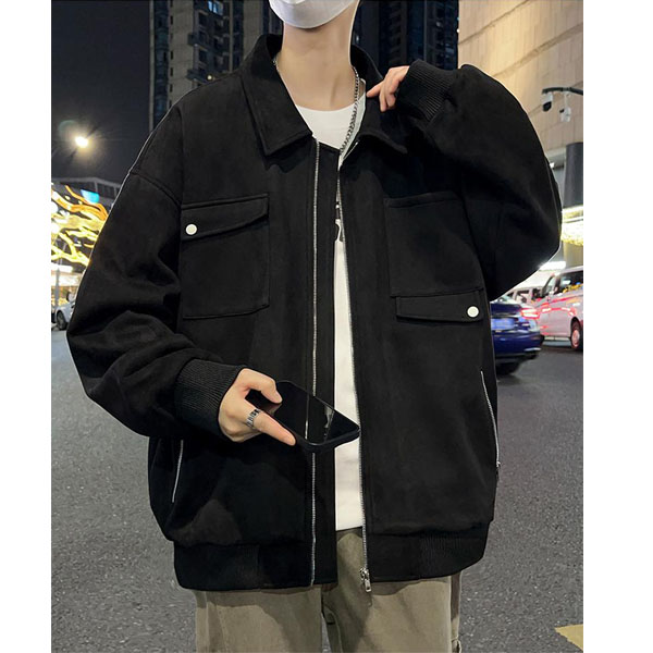 熙冉胖帅直播间 男士春秋宽松加大码胖子宽松男士上衣