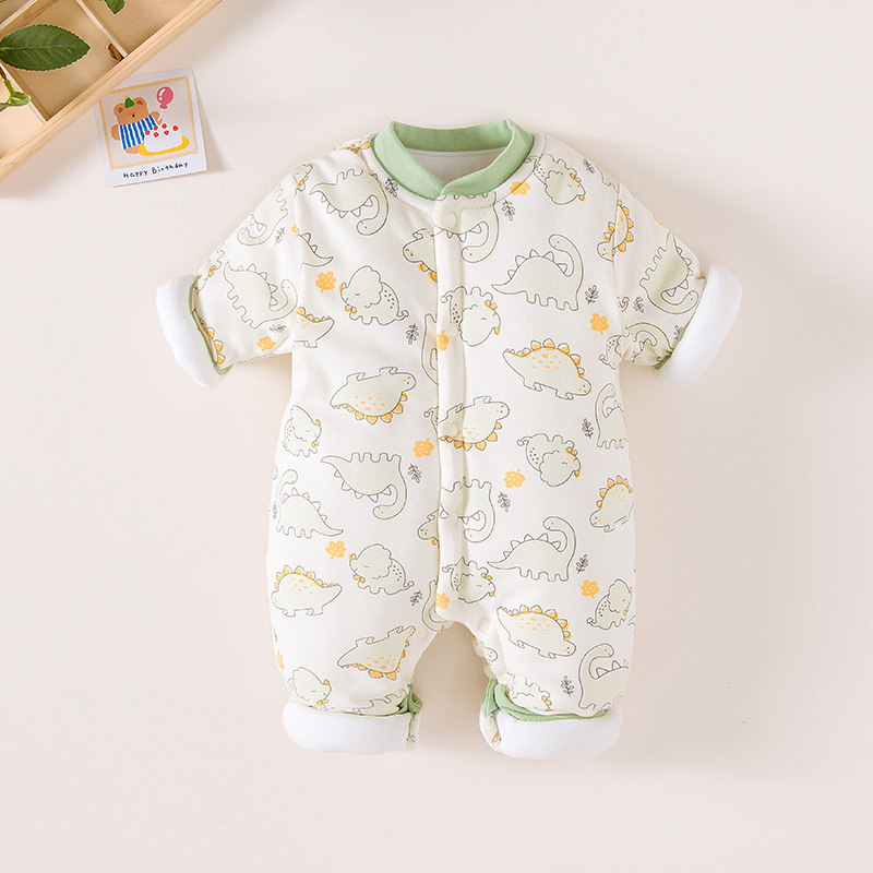 300克婴儿厚棉衣棉保暖幼儿儿童加棉冬款婴宝宝新生婴儿加厚保暖.