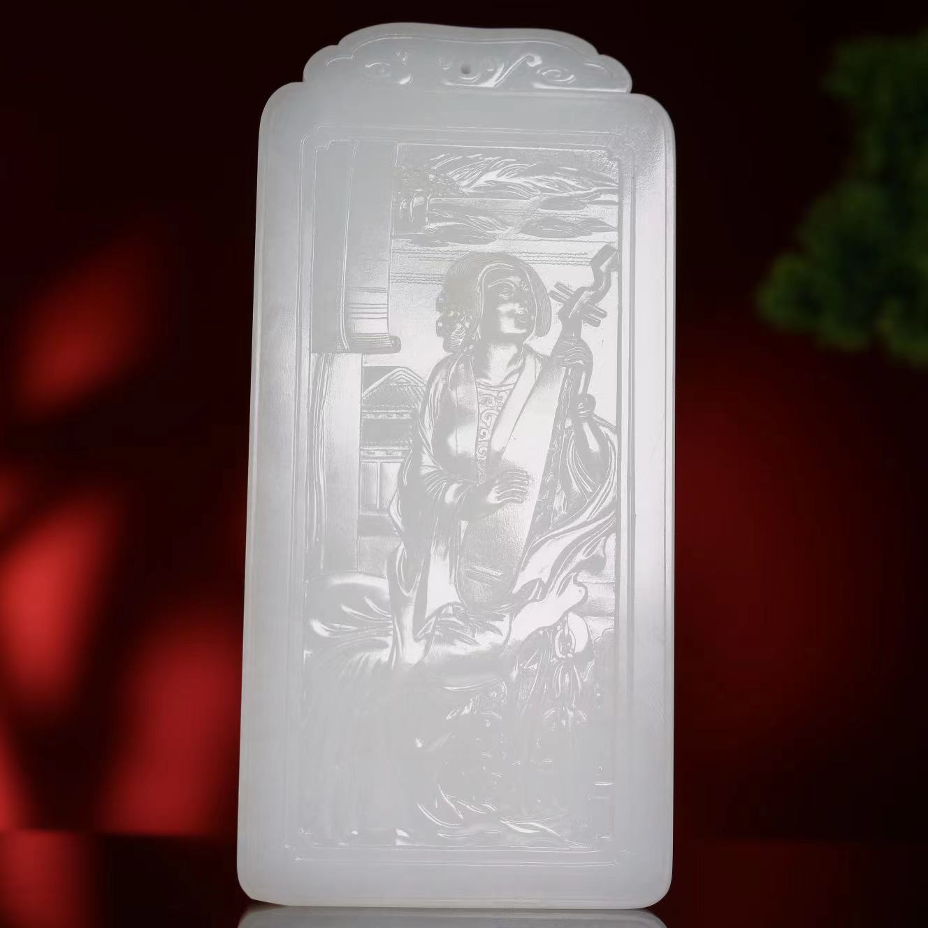 和田玉精品大师挂件