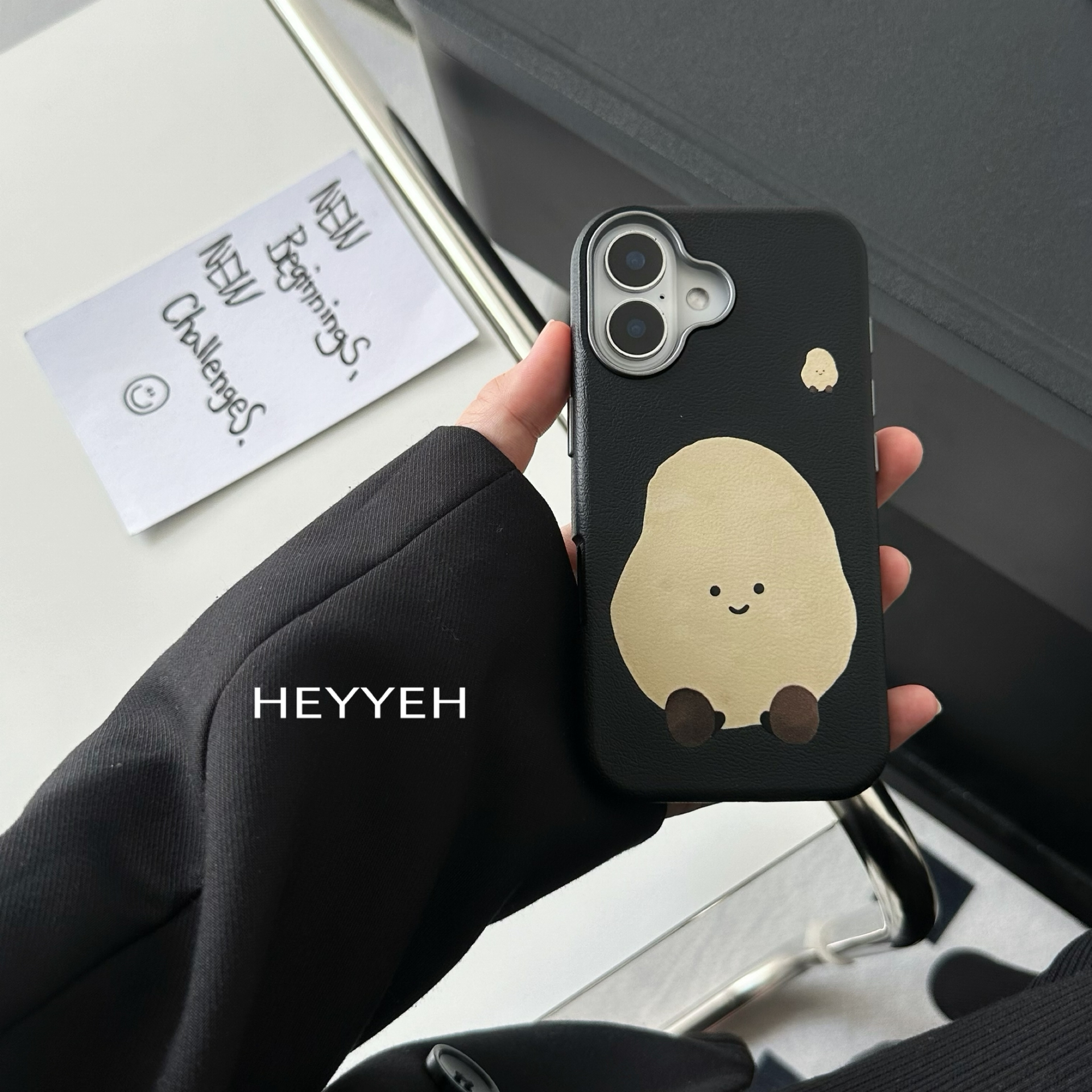 卡通超萌小土豆适用iPhone17promax手机壳苹果15新款16防摔男女14