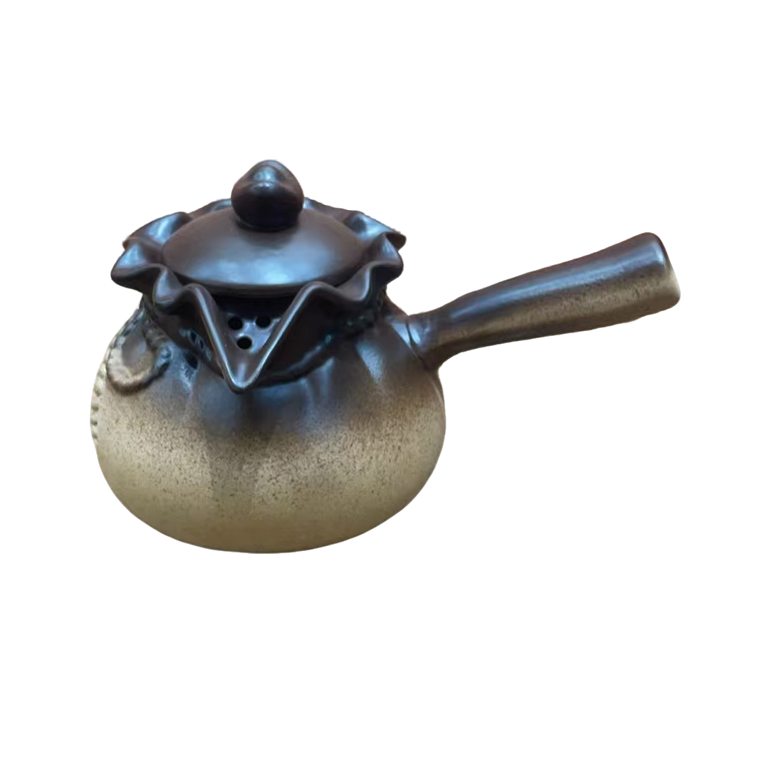 围炉煮茶壶 钱来煮茶壶 倒把壶 陶瓷