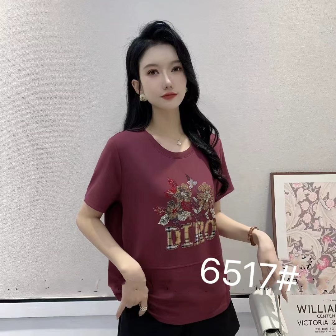 夏季新款时尚女装宽松上衣