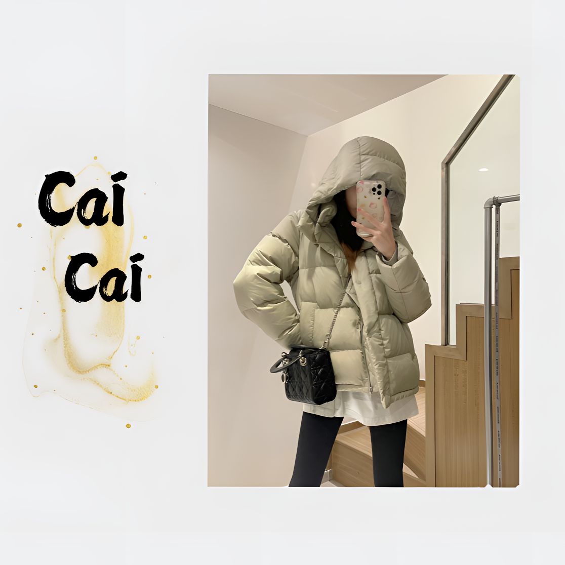 五格泡芙外套保暖不臃肿显瘦百搭