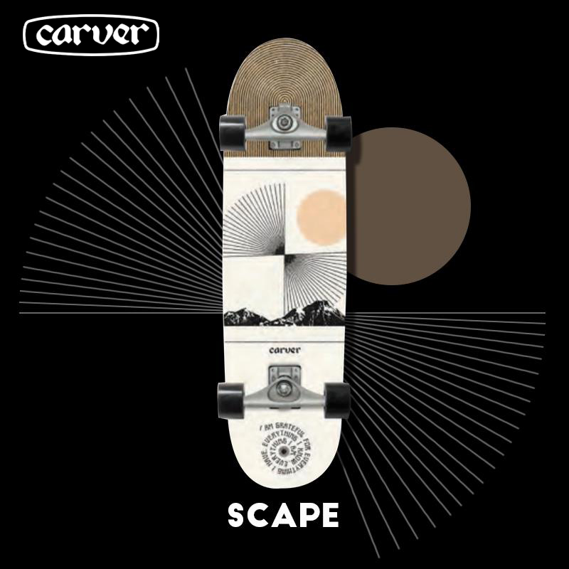 carver动作板「景观」32英寸 C5 Scape 专业陆地冲浪板陆冲滑板陆冲
