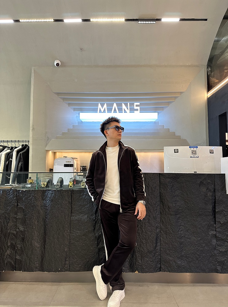 MANS名店-2023秋冬新品休闲时尚男士套装-YN-39876