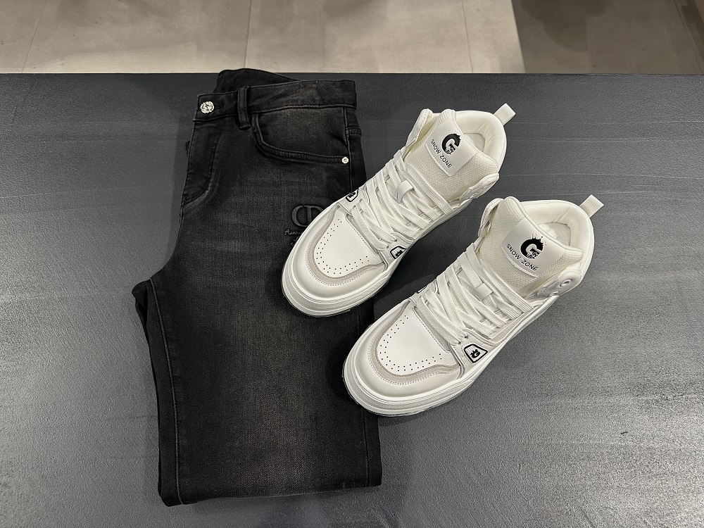 MANS名店-2023新品休闲时尚男士高帮百搭款3色休闲鞋-23902