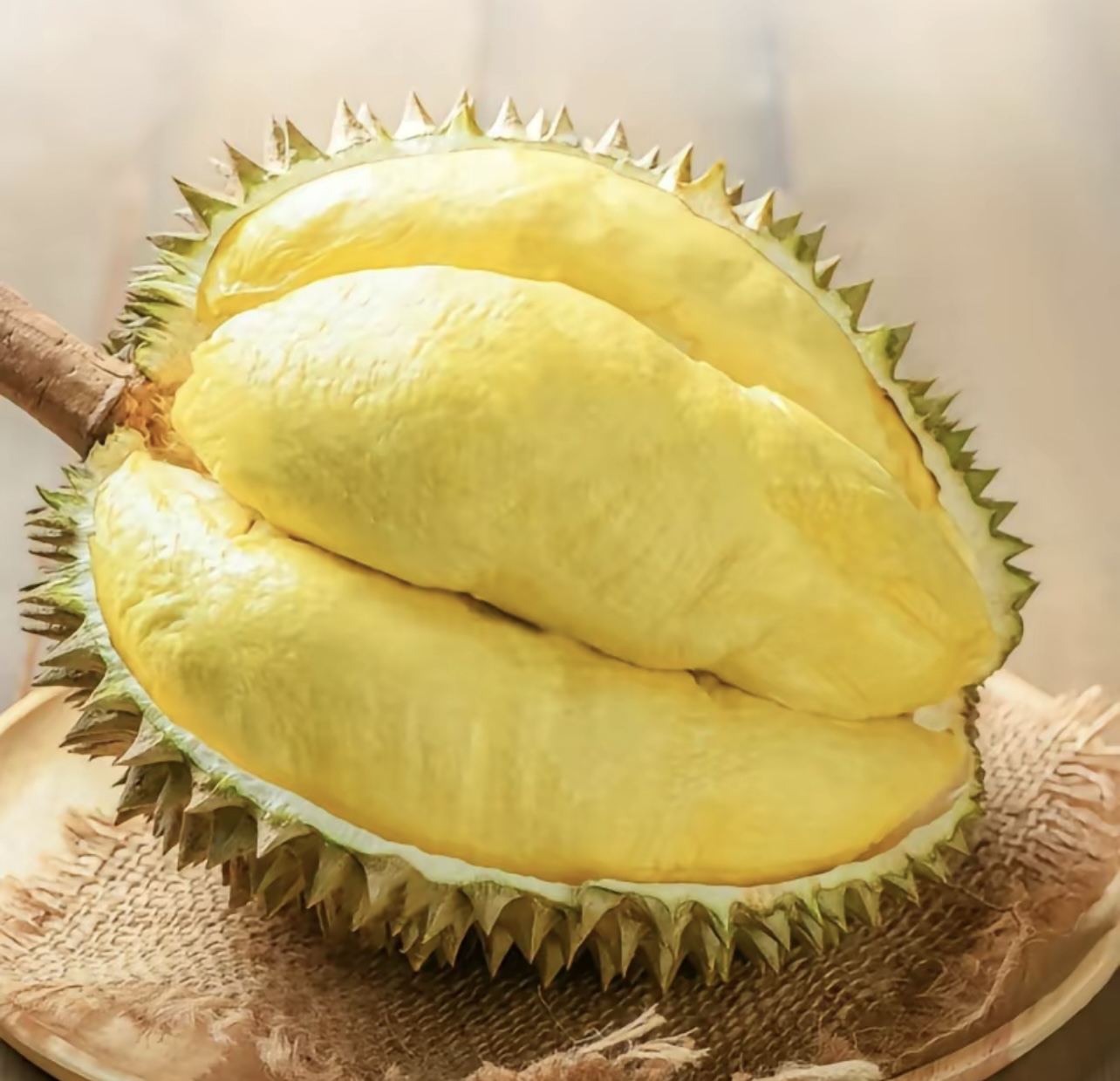 泰国树熟金枕榴莲两斤