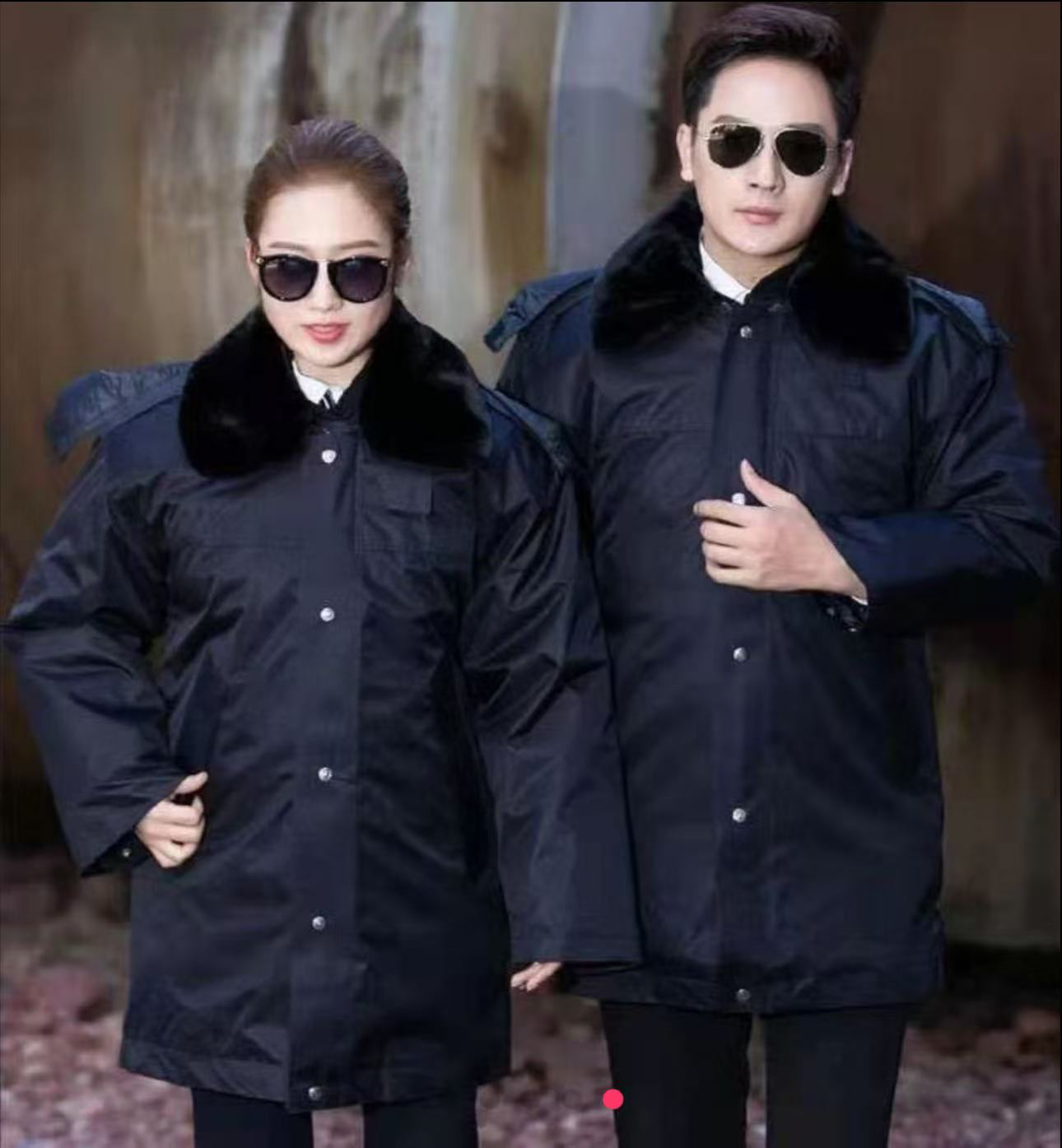 冬季中长款多功能羊皮毛一体防寒保暖羊皮袄