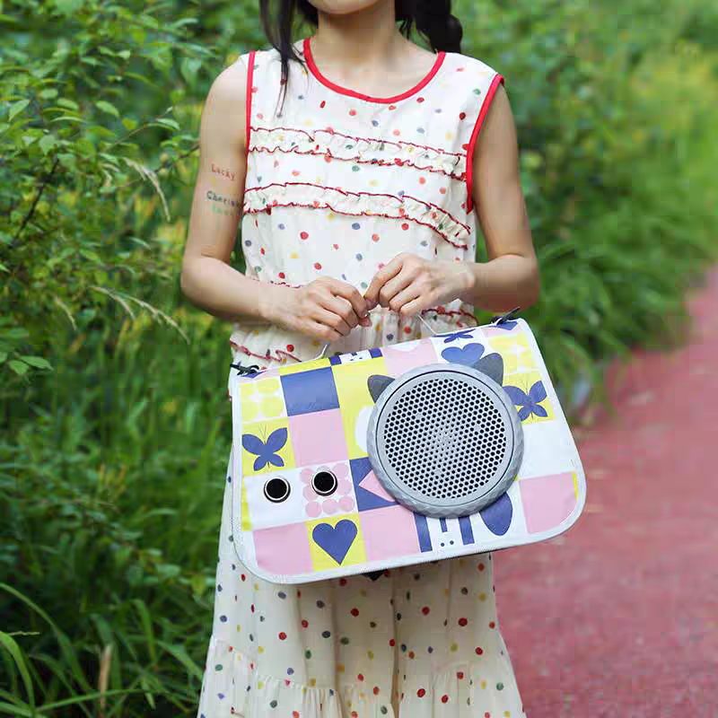 【全店满4件包邮】宠物外出单肩手提包