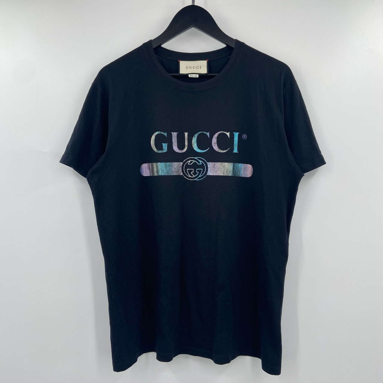 95新 GUCCI/古驰 炫彩字母logo短袖P-