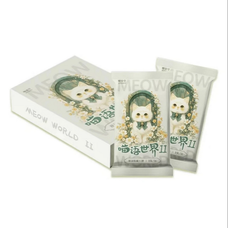 【喵语世界】啾楽堂《喵语世界》第二弹 原创收藏卡牌盲盒【代拆】