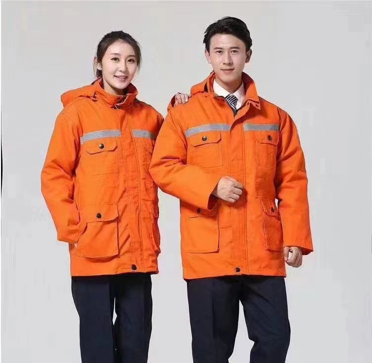 冬季保暖工作服可拆卸劳保棉袄加厚耐磨汽修防寒工厂棉袄棉服上衣