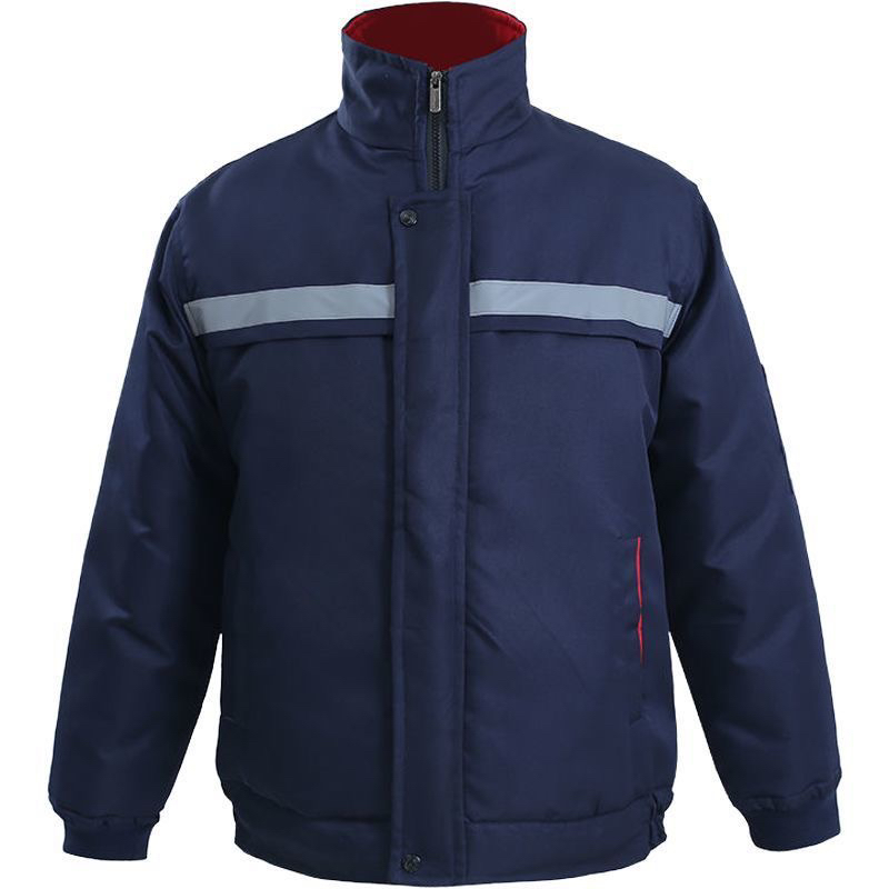 冬季加厚工作服棉服男女防寒保暖夹克棉服耐磨耐脏厂服工地工装