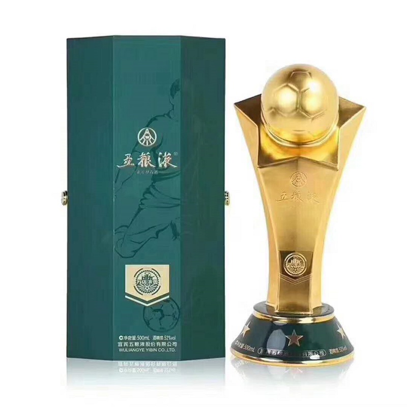 五粮液万店浓香 2018年 俄罗斯世界杯纪念白酒 52度500ml