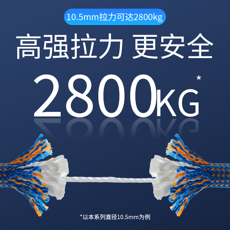 JIAOLONG/蛟龙【应龙】高空作业安全绳登山静力绳（做绳环请备注）