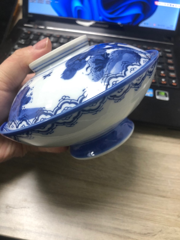 青花瓷陶瓷工艺品盖碗61