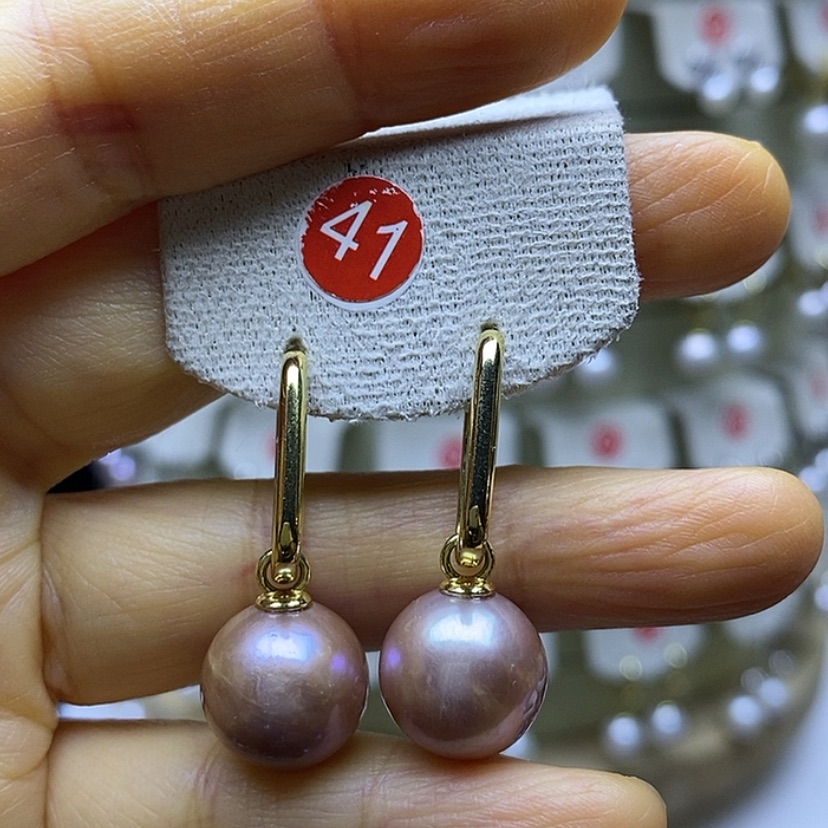 【闪购商品】淡水珍珠耳饰银S925镶嵌