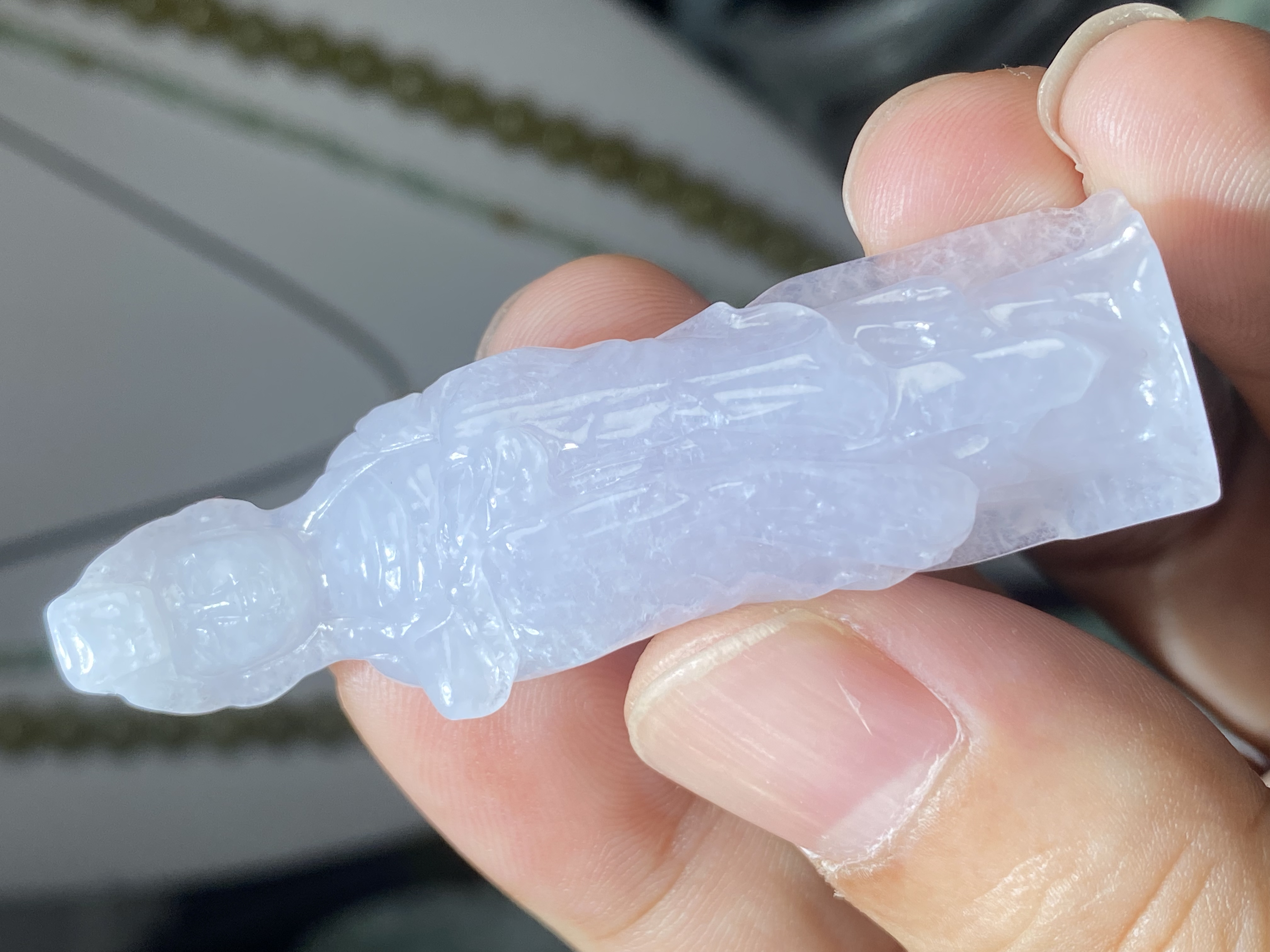 天然翡翠a货吊坠