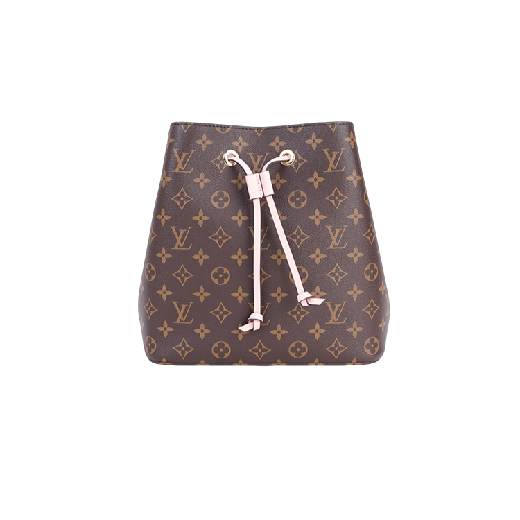 99新 LouisVuitton/路易威登 NEO NOE老花水桶包 红色/粉色