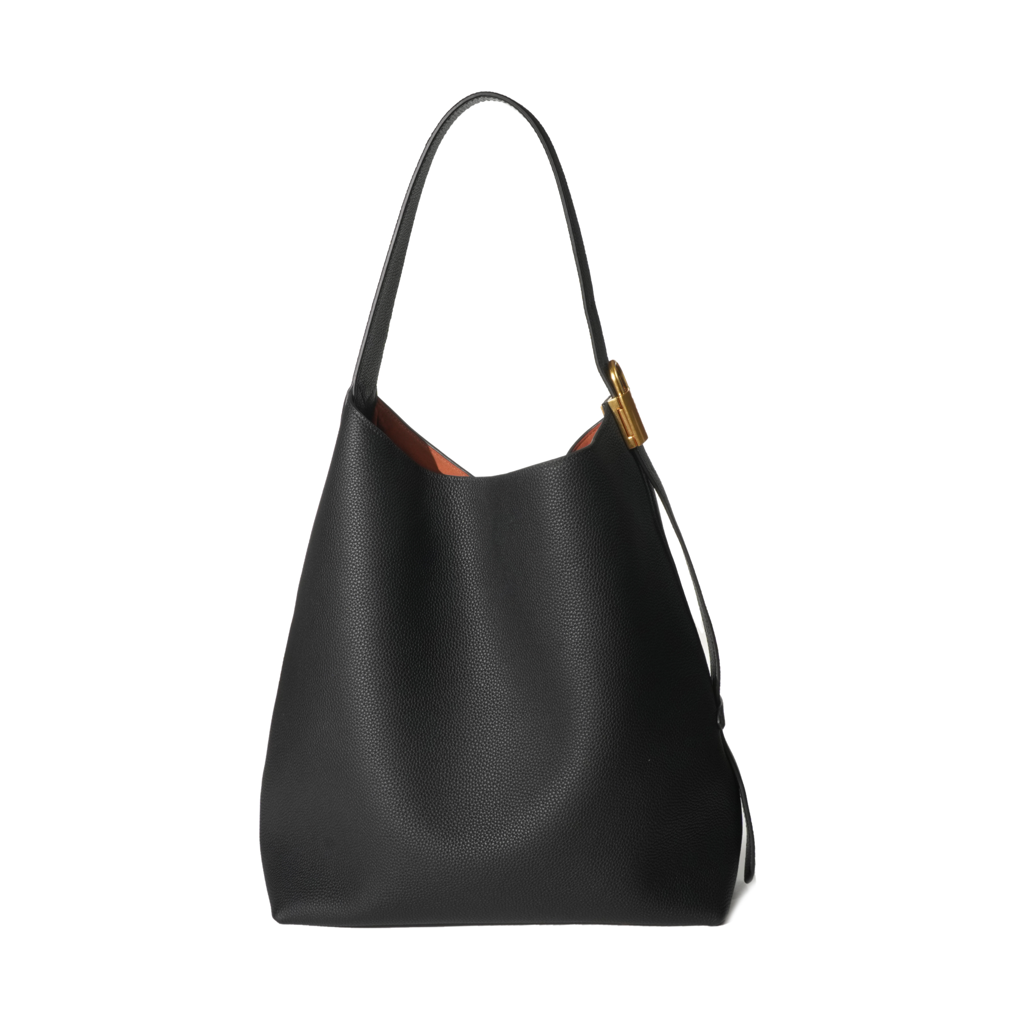 2024新款休闲百搭轻奢时尚气质单肩包 BV5701-黑色