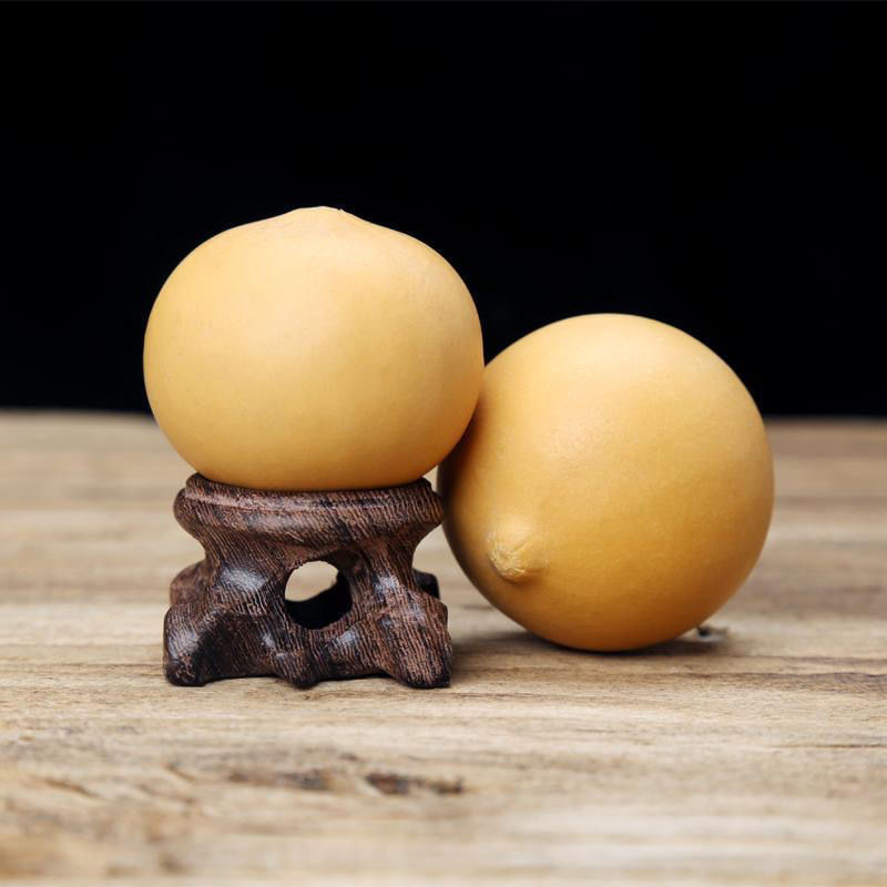 野生天然鸡蛋葫芦摆件手把件工艺品天然健身球随机发货介意者勿拍