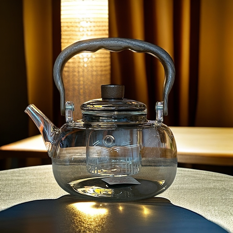 玻璃壶家用过滤大容量煮茶壶汽小型加厚耐热泡茶壶手工烧水壶