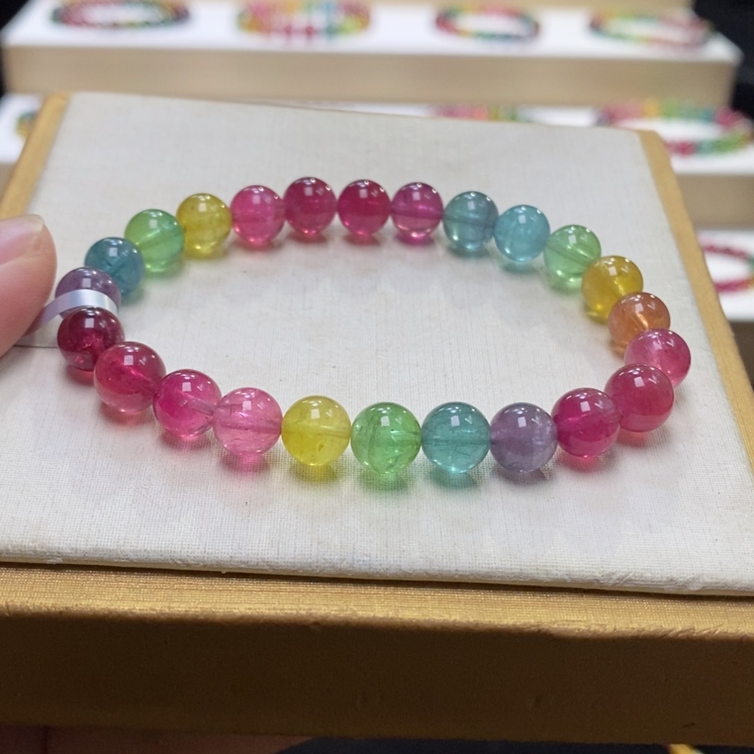 【闪购商品】碧玺手串未镶嵌两天看货期