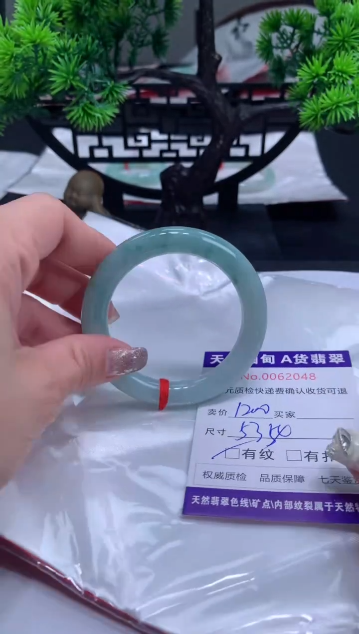 【闪购商品】翡翠手镯未镶嵌1