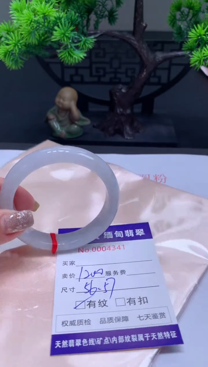 【闪购商品】翡翠手镯未镶嵌1