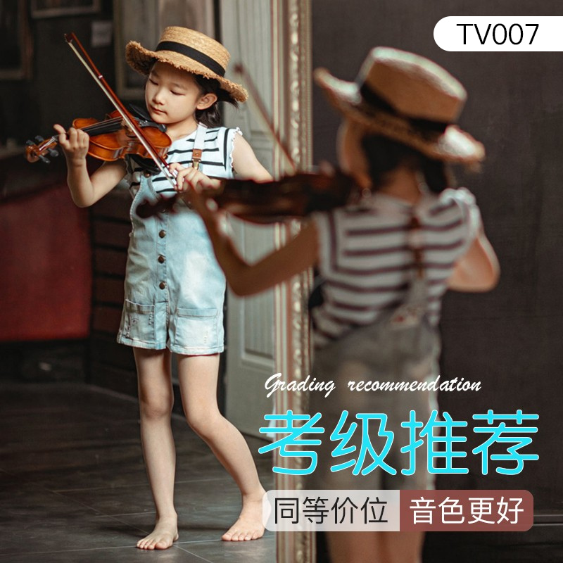 台氏考级小提琴初学者手工演奏级专业初学者实木儿童成人入门乐器