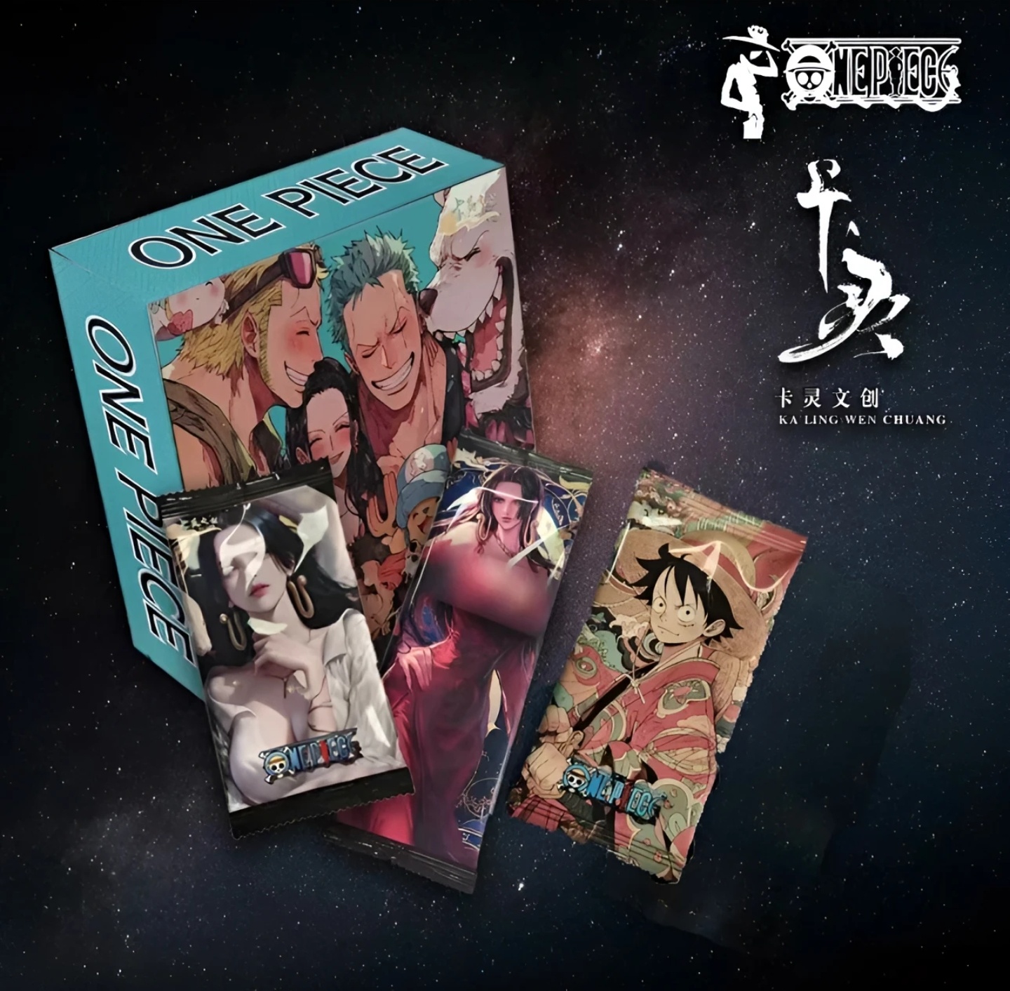 (雨神拆卡)卡灵文创航海王第一弹 海贼王国产二创系列收藏卡牌