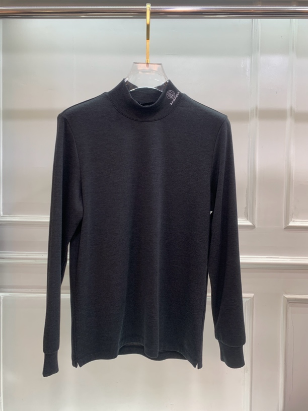 23017男士净版简约加绒版长袖