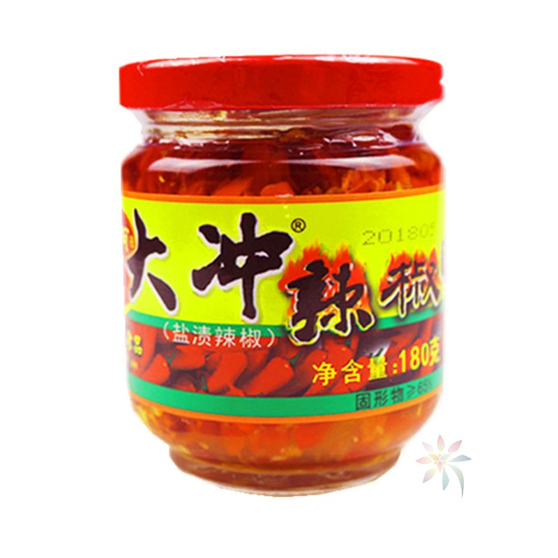 湖南郴州临武特产小徐瓜瓜大冲辣椒酱开下饭菜辣酱鱼/0lb蔬菜组合