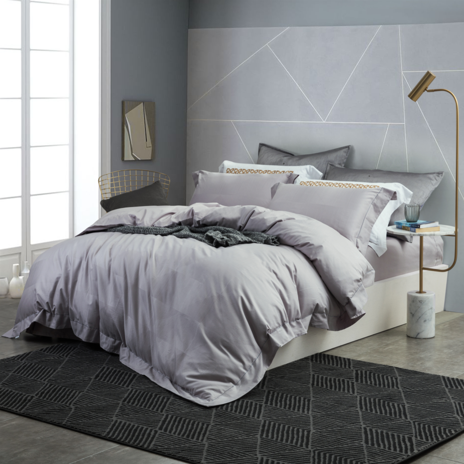 【恐龙严选】恐龙 全棉提花四件套 简约欧式 斯加特  0024