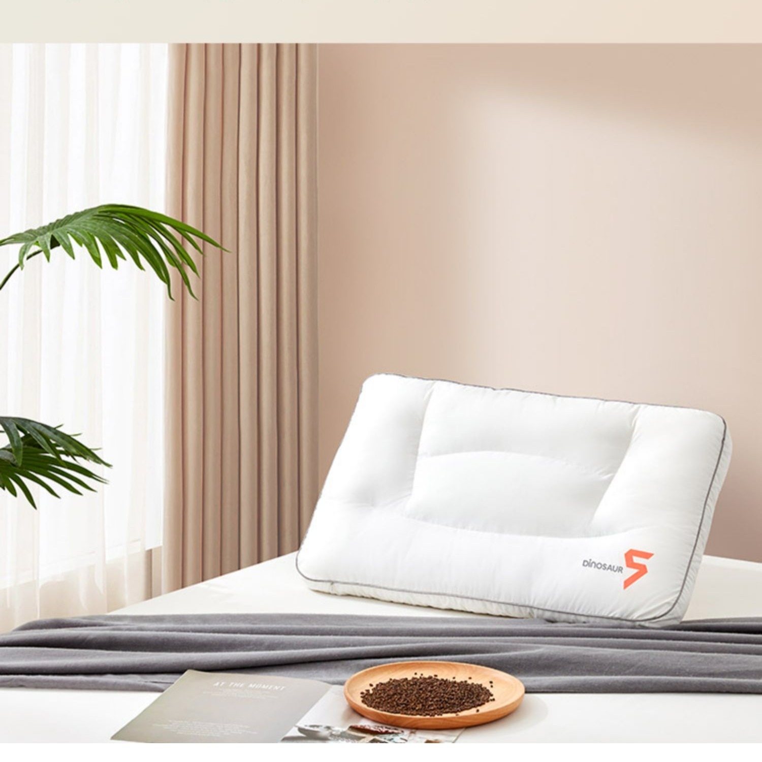 【恐龙精选】恐龙 5号草本分区调节枕 睡眠枕成人家用低枕