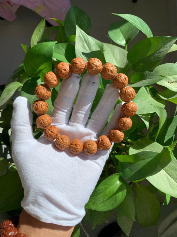 小元宝小核桃手串