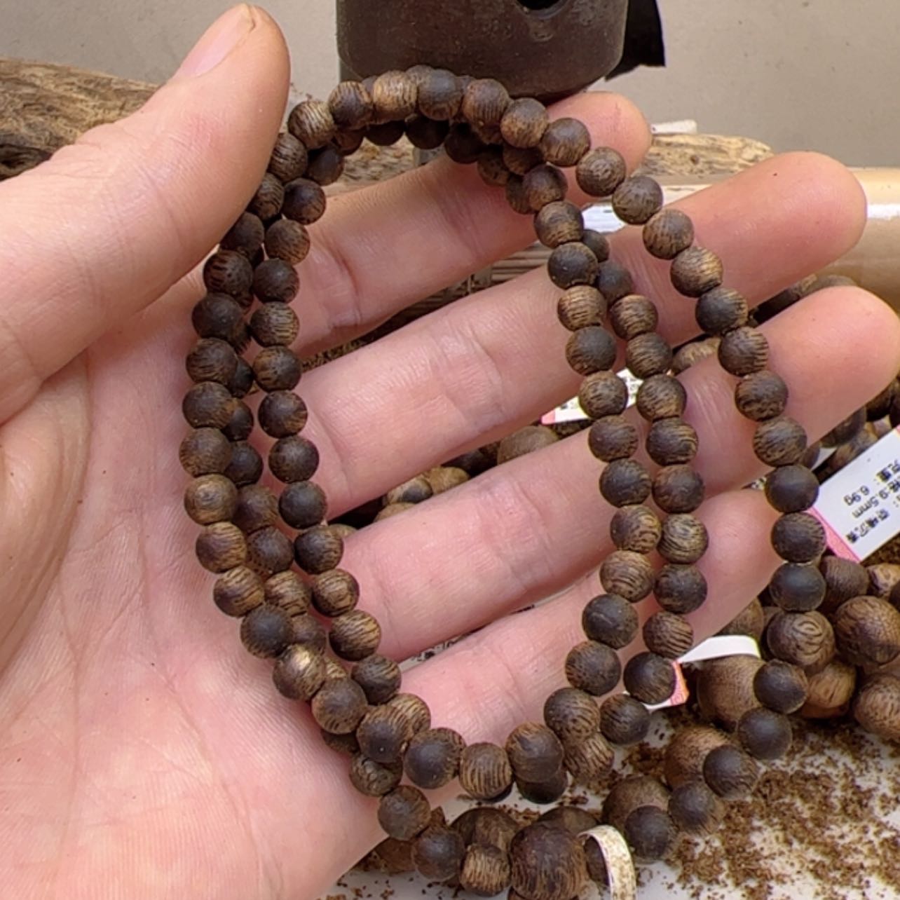 【闪购商品】沉香手串刘*峰沉香手串6mm
