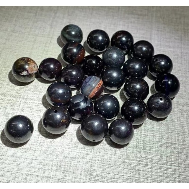 匡氏甄选 舒俱来黑舒单珠子10mm Z-HL-Ak1699（多样性发一）