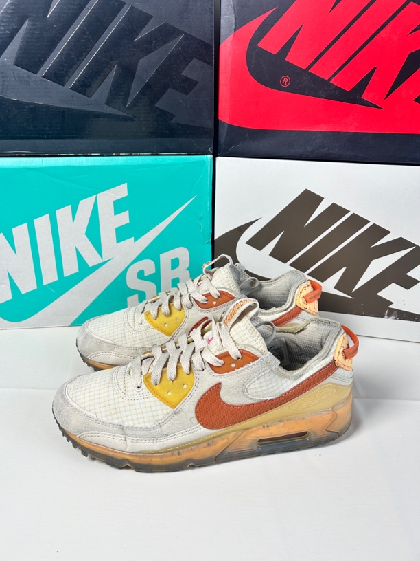 nike airmax90 米白棕 43码
