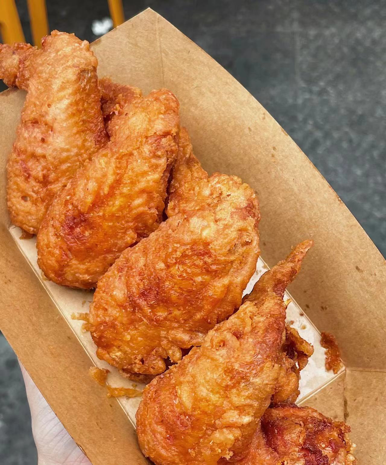 咸蛋黄展翅 椒盐展翅  包冰率10%以内