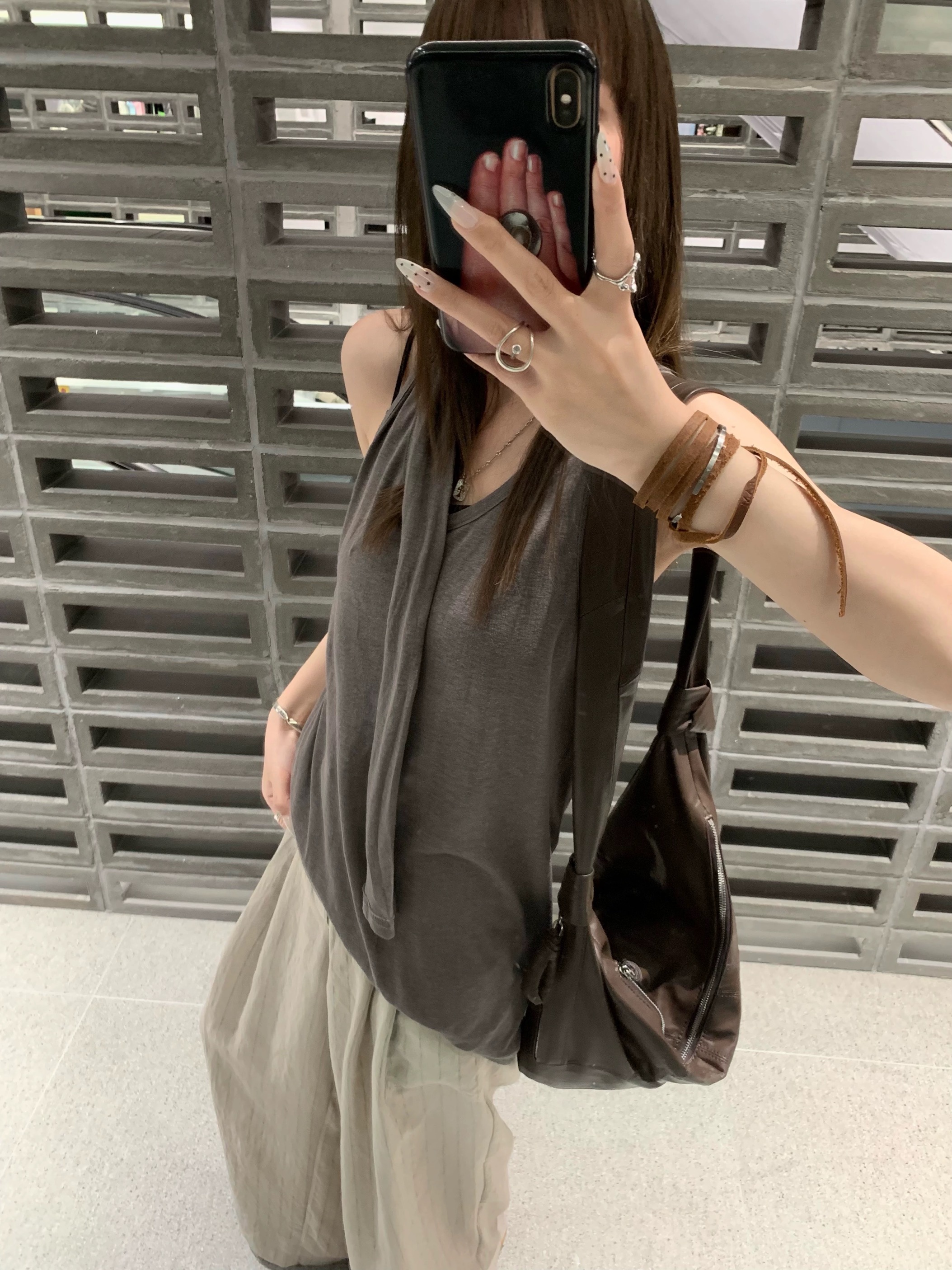 【小英家NO退换】y2k辣妹吊带背心多巴胺穿搭直播扣号过款no退换~