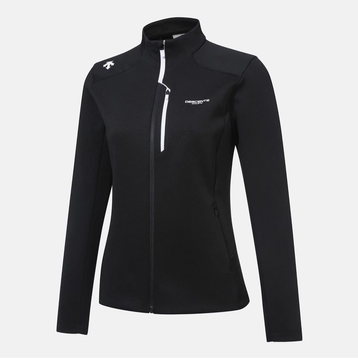 DESCENTE/迪桑特户外运动休闲立领外套男女修身百搭SP323TFT72