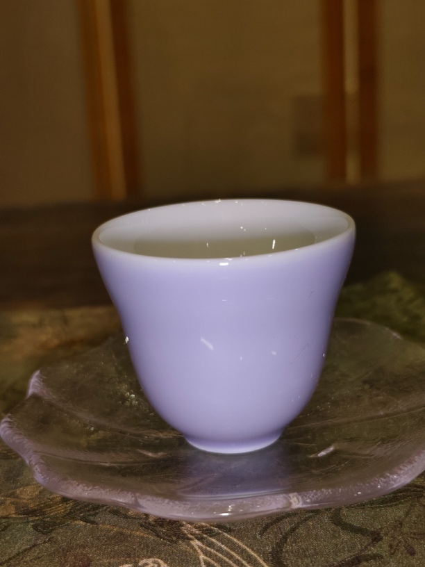 紫色釉葫芦主人杯