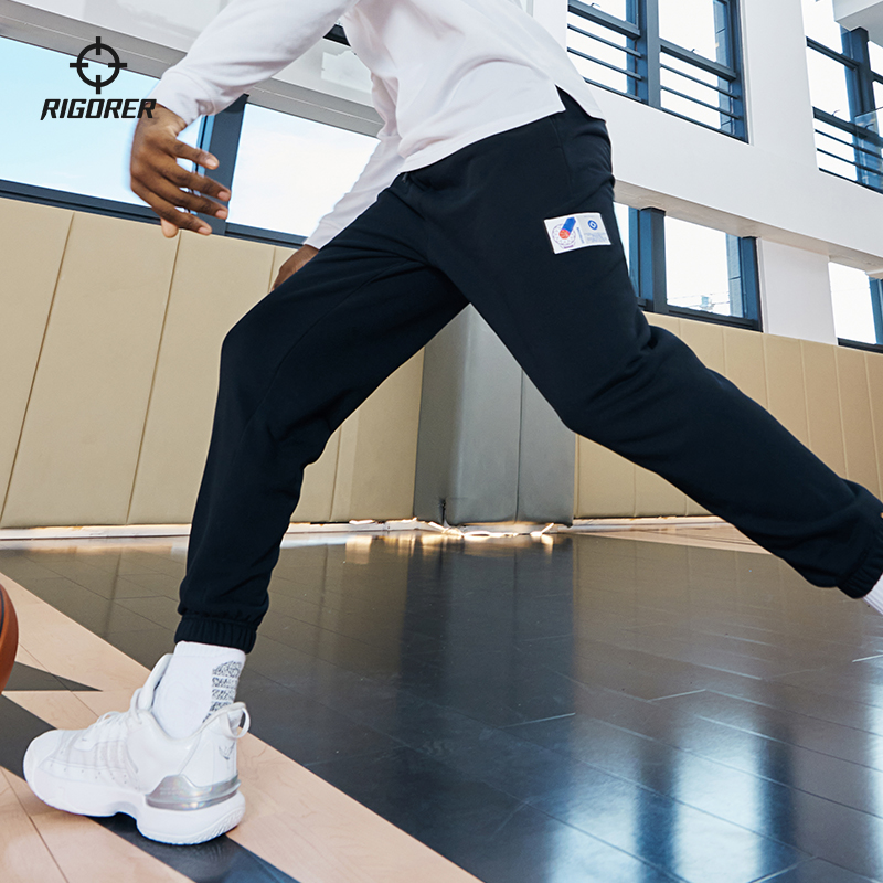 准者篮球长裤运动训练跑步健身系带休闲2025新款男女针织收口卫裤
