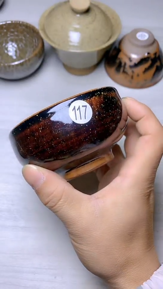【闪购商品】玻璃茶盏117