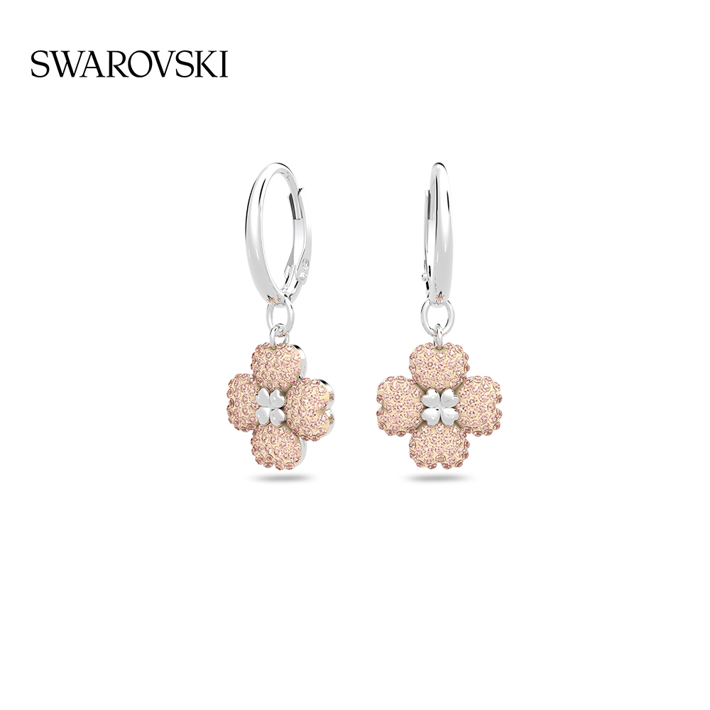 Swarovski/施华洛世奇 合金仿水晶耳饰 夏日穿搭Latisha花朵耳环