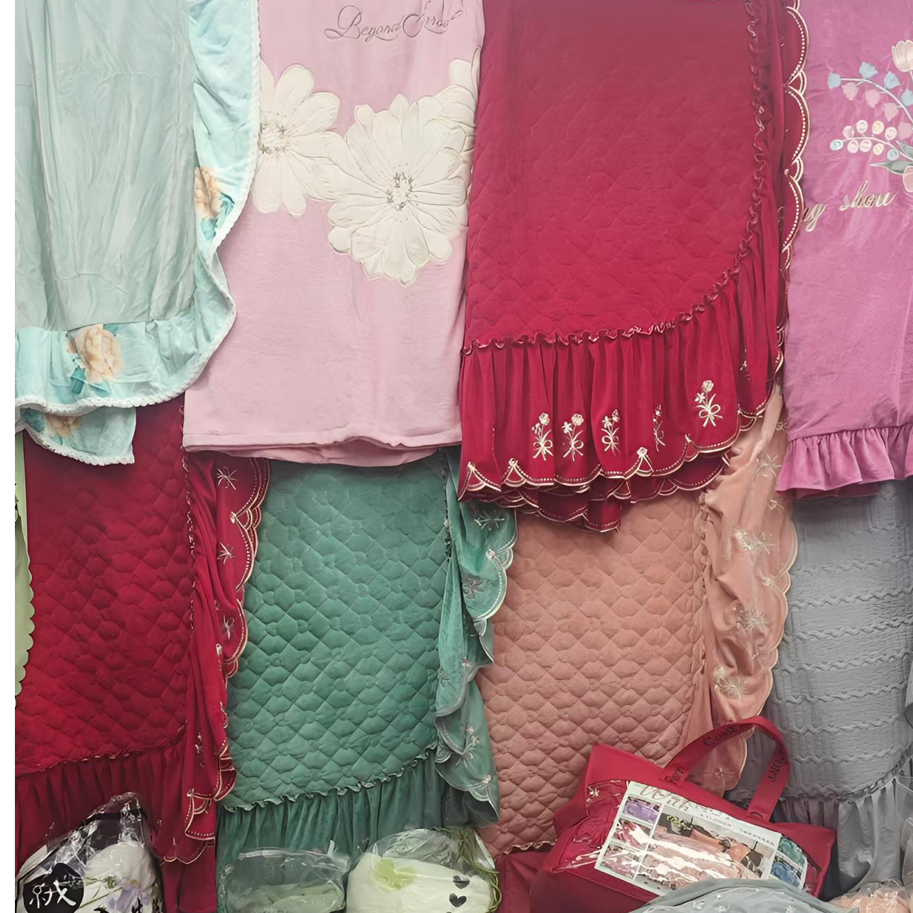 单品链接（商品以直播间主播展示为准）被套枕芯床单四件套防滑